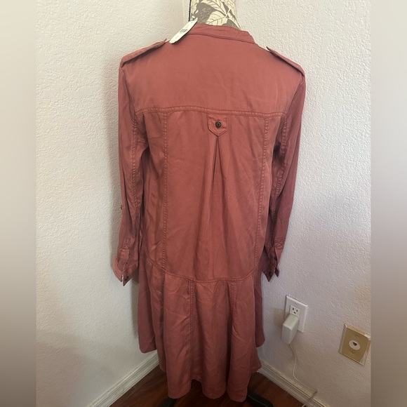 Anthropologie Holding Horses Mariona Mauve shirtdress - Size 6 NWT - Picture 8 of 8